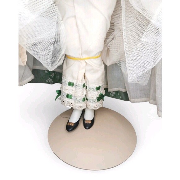 Franklin Mint Heirloom Vivien Leigh Doll Gone with The Wind Scarlett O Hara READ - Picture 6 of 7